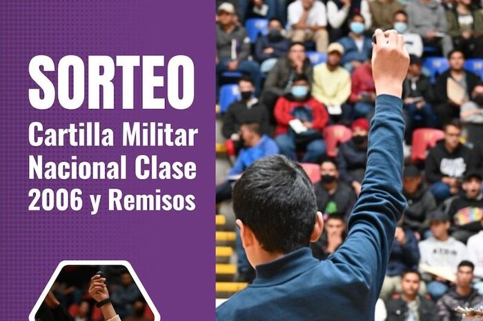 El 15 de octubre, último día para tramitar Cartilla Militar Clase 2006 y Remisos