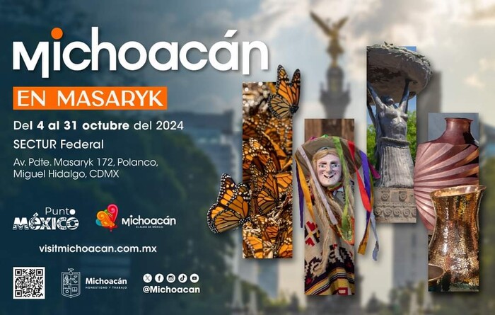 El Alma de México, Michoacán, llega a Masaryk