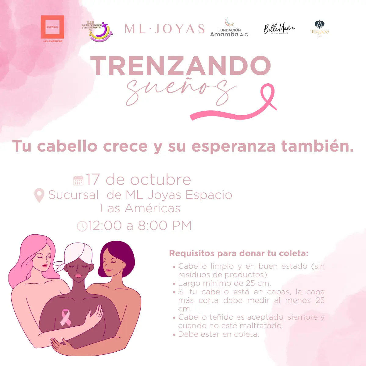 El cabello crece, la esperanza también… Llega Trenzando Sueños a Morelia.