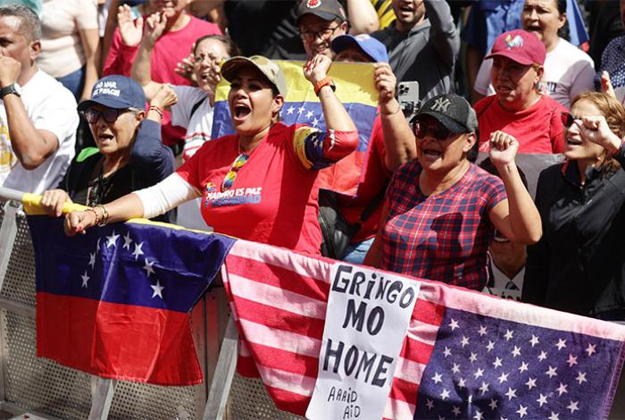 El chavismo convoca una “gran marcha nacional” una semana después de la captura de Maduro