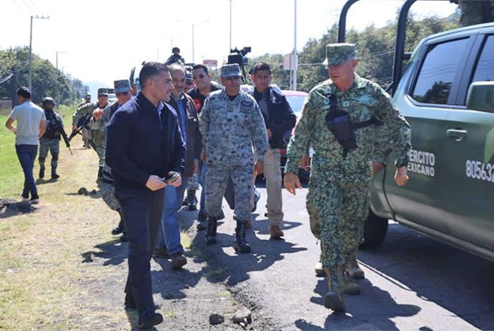 El Gabinete de Seguridad refrenda la plena coordinación con Michoacán