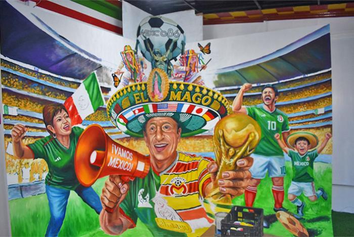 El legado de "El Mago": Visita el museo y mural del aficionado más fiel de México
