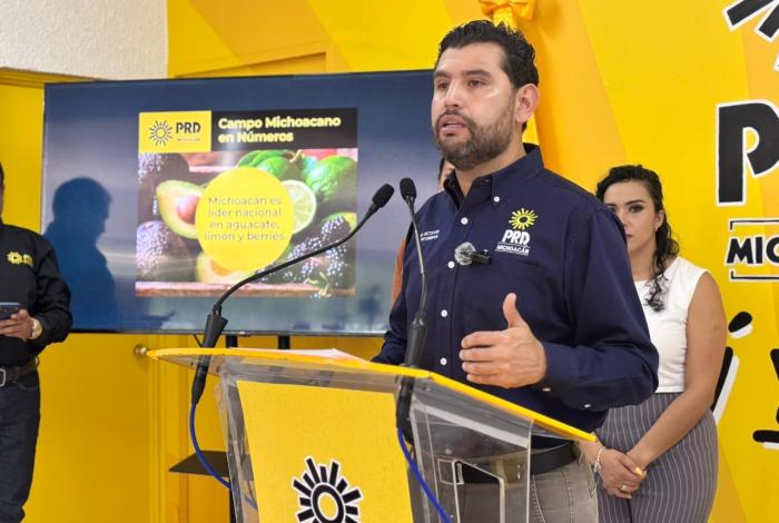 El PRD Michoacán propone fortalecer el campo para enfrentar la inflación y dinamizar la economía