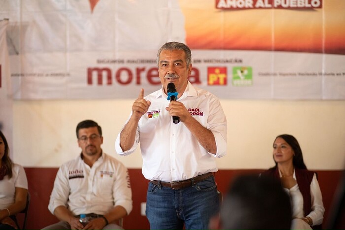 El pueblo de Michoacán votará por la esperanza: Raúl Morón