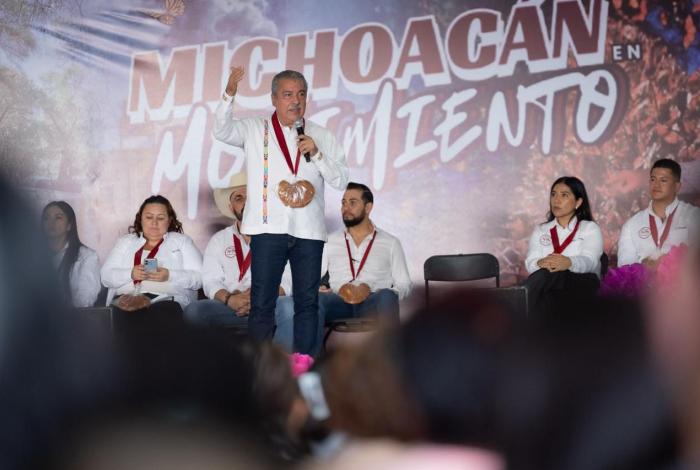 El pueblo unido y organizado consolidará la transformación de Michoacán: Morón #GaleríaFotográfica