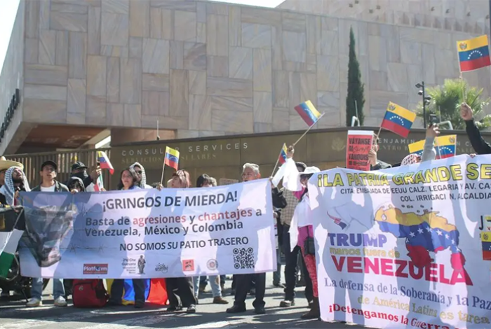 Embajada de EUA en México prevé cambios en citas para visa ante protestas por Venezuela