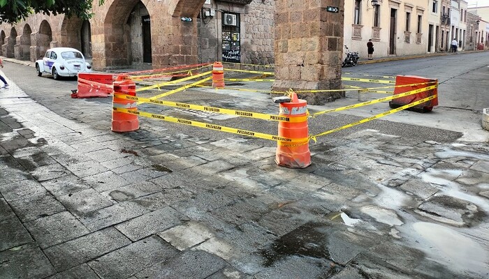 Emite Ayuntamiento de Morelia alerta vial por cierre temporal de calle Valladolid