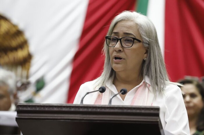 Emma Rivera plantea reconocer a Ifigenia Martínez con una placa en el Congreso de Michoacán