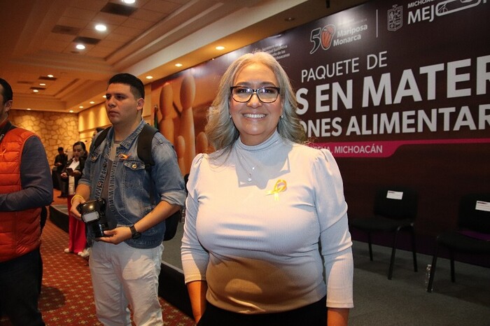 Emma Rivera respalda reformas para garantizar obligaciones alimentarias