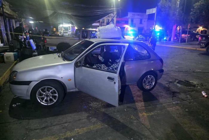 Empistolado dispara contra puesto de tacos y hiere a empleado, en Morelia