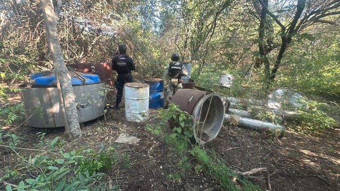 En acción interinstitucional se asegura un laboratorio de droga sintética en Buenavista: SSP