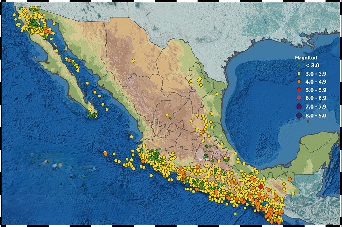 En agosto hubo 2 mil 168 sismos en México, destacando Michoacán; ¿cómo va el histórico septiembre?