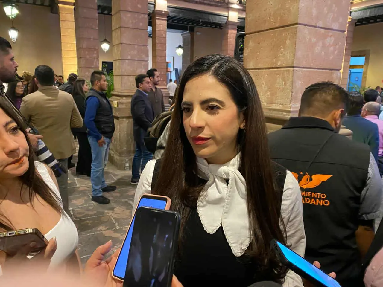 En Apatzingán fue cena y no fiesta asegura Giulianna Bugarini