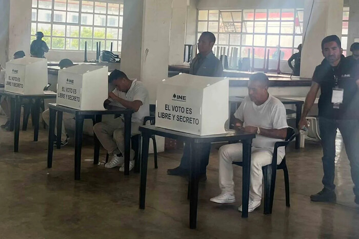 En día de arranque, concluyen votaciones en dos penales de Michoacán