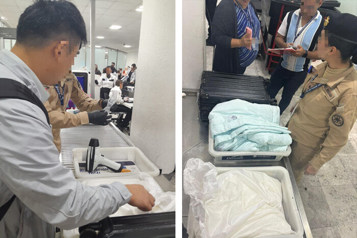 En el AICM detienen a persona de nacionalidad china con 10 kilos de droga; pretendía viajar a Monterrey