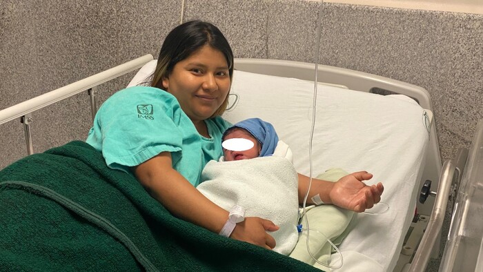 En el IMSS, el primer bebé que nace en Michoacán en 2025