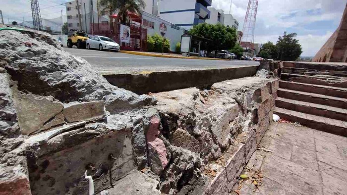 En espera del dictamen del INAH para reparar daño en el Acueducto