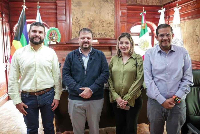 En estrecha coordinación GPPRD con el Secretario de Gobierno, Raúl Zepeda