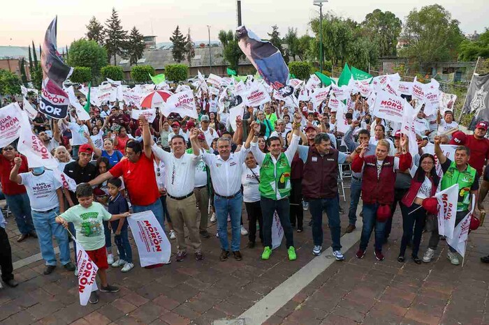 En la coalición vamos con todo el apoyo a las y los candidatos: Ernesto Núñez