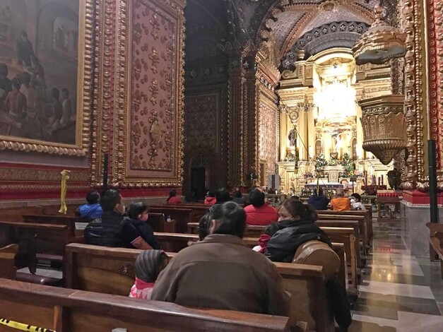 En marcha, intervención de Santuario Guadalupano