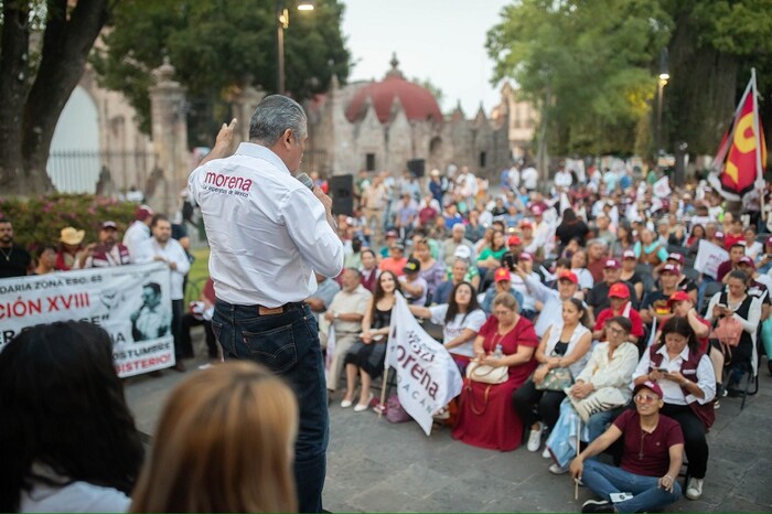 En Morelia tenemos que borrar a la derecha: Morón