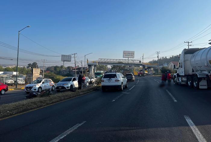 En otro accidente de moto sobre la Morelos norte, en Morelia, muere una persona atropellada