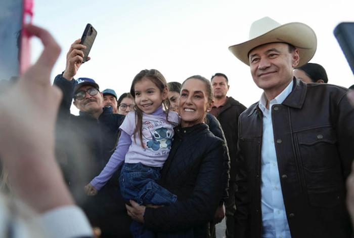 En Sonora, inaugura Sheinbaum obras y anuncia histórica inversión