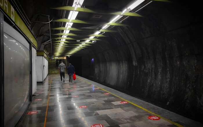 En túnel de metro Viveros, encuentran cadáver de un hombre