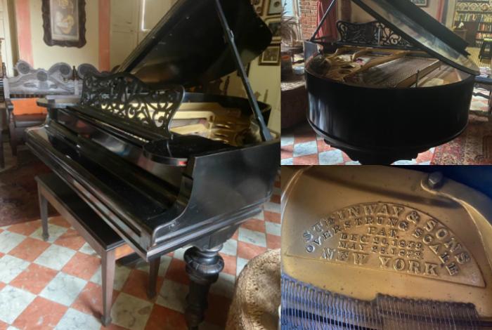 En Uruapan hay un emblemático piano Steinway a la venta; fabricado en NY en 1899