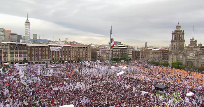 En Vivo | Arranca evento en el Zócalo capitalino por 100 días de gobierno de Sheinbaum