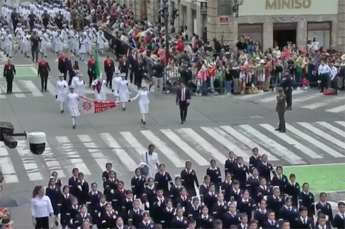 EN VIVO | Desfile cívico militar por el 259 aniversario del natalicio de José María Morelos