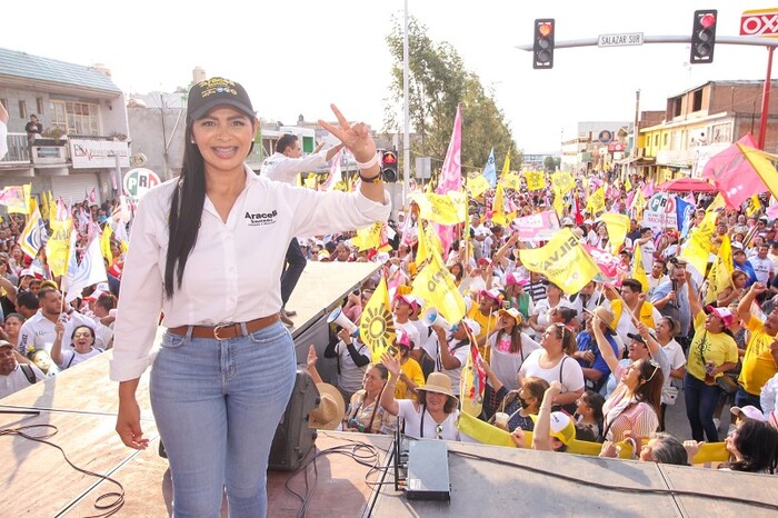 En Zitácuaro la gran certeza es que este proyecto colectivo ¡va a arrasar!: Araceli Saucedo