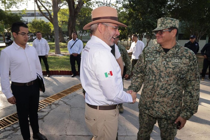 Encabeza Bedolla reunión de seguridad en Apatzingán