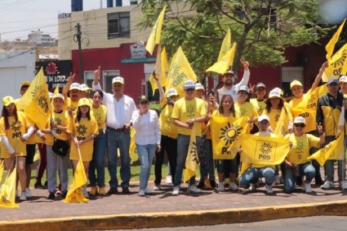 Encabeza Octavio Ocampo brigadas del PRD en Morelia