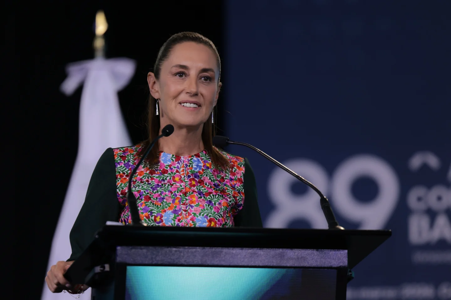 Encabeza Sheinbaum inauguración de la 89 Convención Bancaria en Cancún