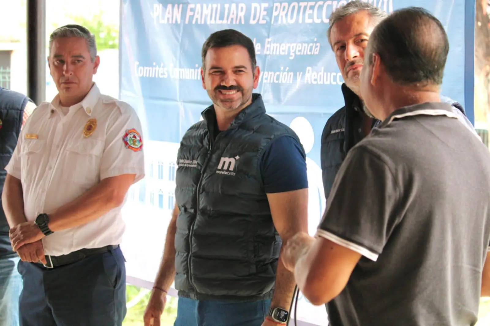 Encabeza Yankel Benítez capacitación en protección civil con participación vecinal