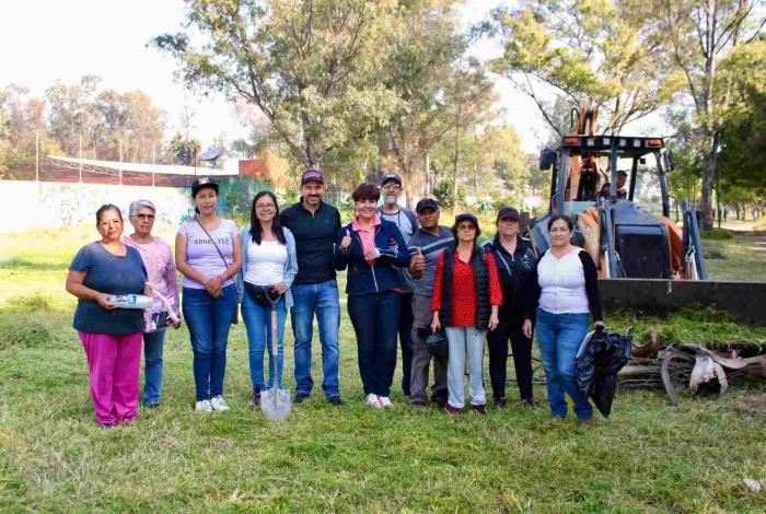 Encabeza Yankel Benítez jornada ciudadana de limpieza en Lomas del Valle