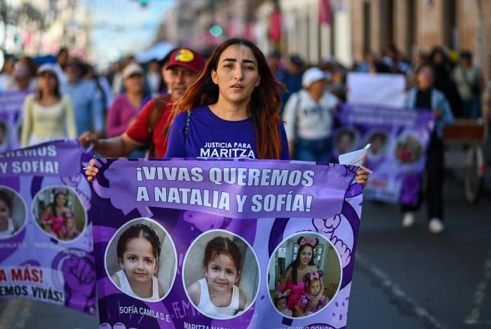 Encuentran a Natalia y a Sofía, hijas de Maritza, en Nuevo León; el padre fue capturado