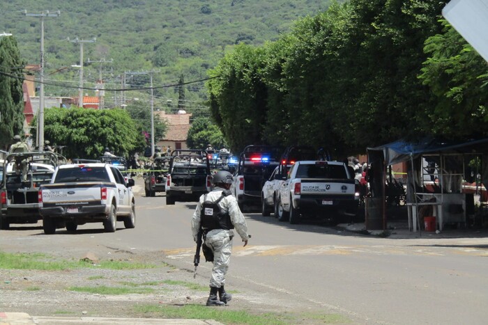 Enfrentamiento entre elementos de la Guardia Nacional y delincuentes armados