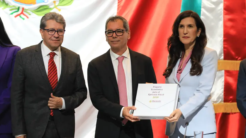 Entrega el secretario de Hacienda a la Cámara de Diputados el “Paquete económico 2026”