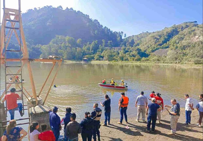 Entró a nadar a una laguna de Tacámbaro y ya no salió