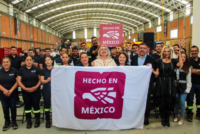 ERA, primera empresa del sector energético que recibe el distintivo “Hecho en México” en Michoacán