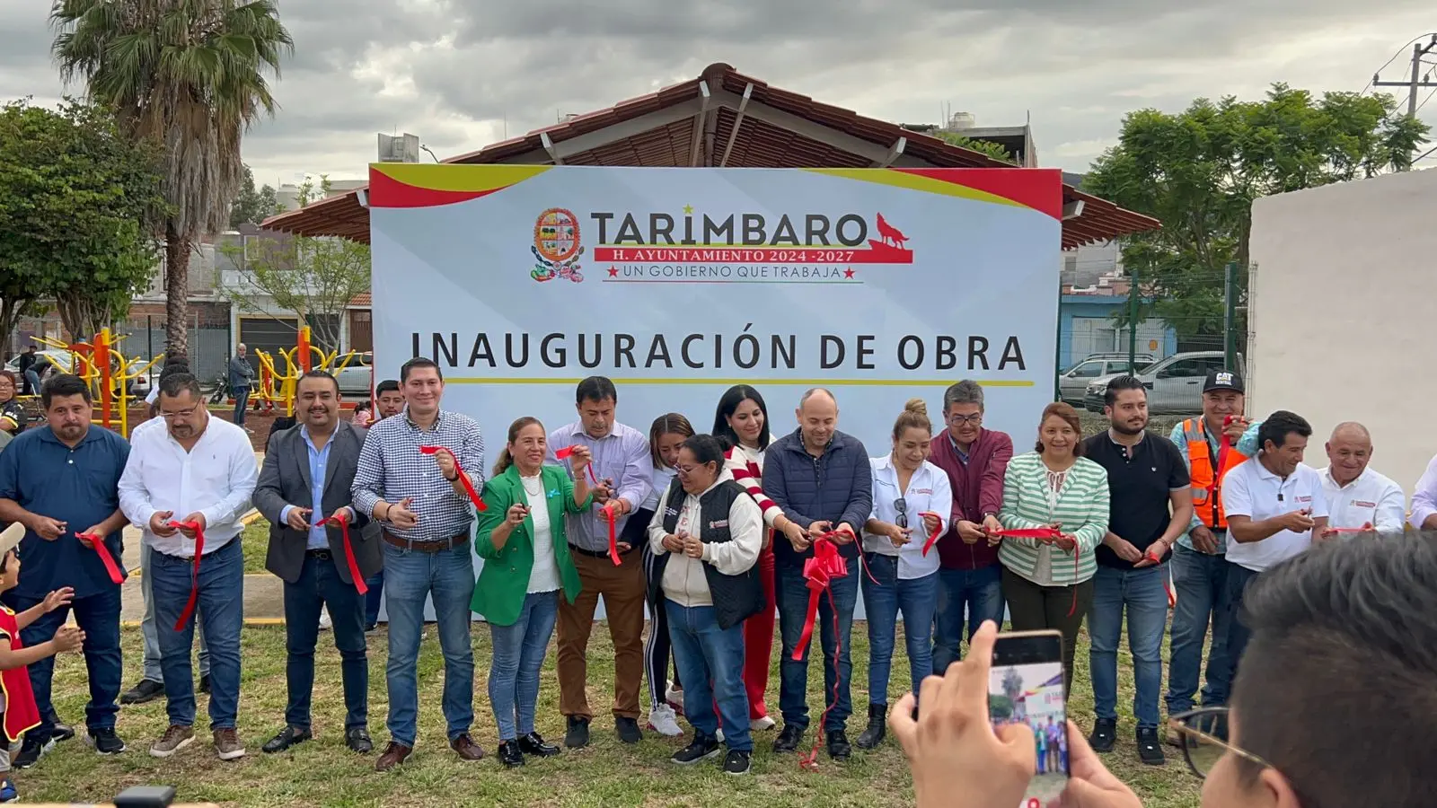 Eric Gaona, Presidente de Tarímbaro, cumple promesa de campaña