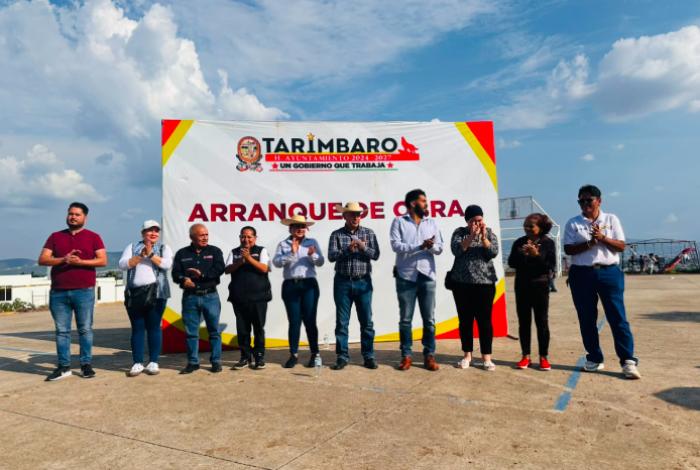Eric Gaona suma una nueva unidad deportiva para las familias de Tarímbaro