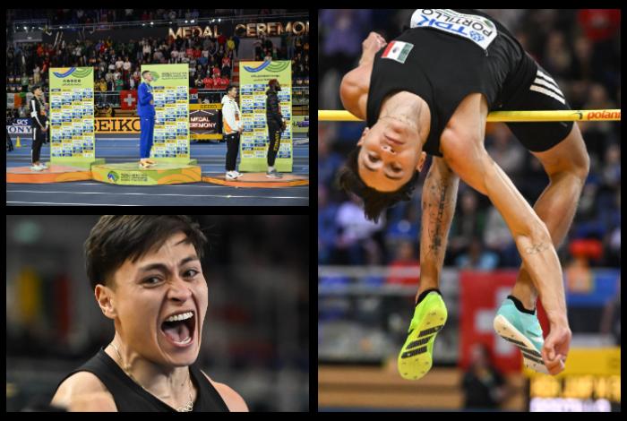 Erick Portillo hace historia al llevarse plata en salto de altura en Mundial de Atletismo Indoor