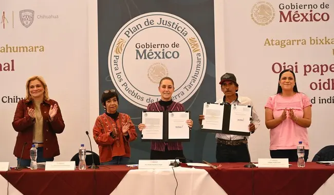 ”Es justicia territorial”: Presidenta Claudia Sheinbaum encabeza entrega de más de 3 mil hectáreas de la sierra Tarahumara de Chihuahua al Pueblo Ódami