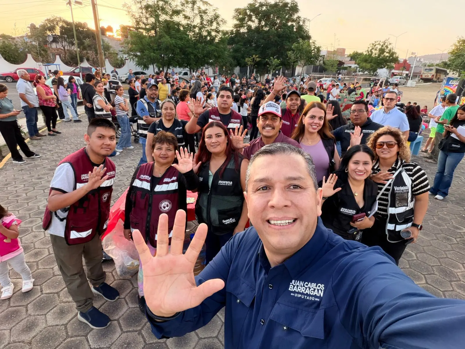 Es momento de unidad: Barragán llama a trabajar mano a mano con la ciudadanía de Morelia