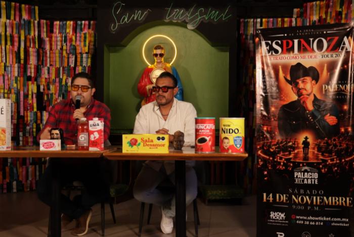 Espinoza Paz llegará a Morelia con un formato íntimo de palenque para este 14 de noviembre