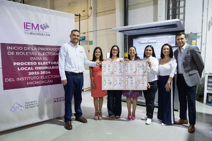 Esta semana arribarán a Michoacán boletas para las elecciones locales