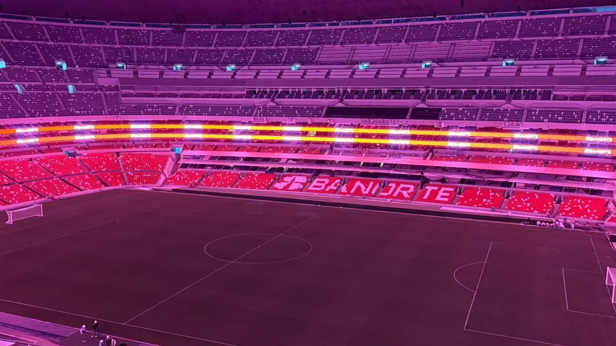 Estadio Azteca se alista para su reapertura entre protestas